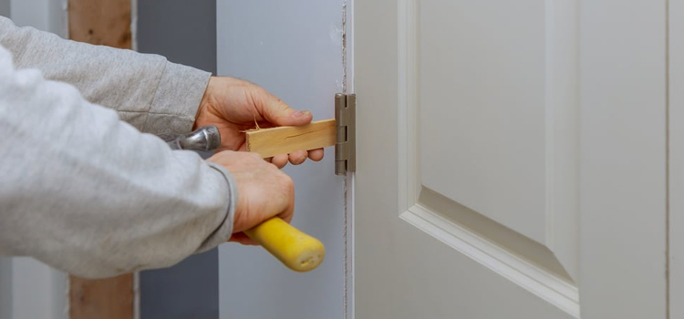 fiberglass entry door repair in Concord