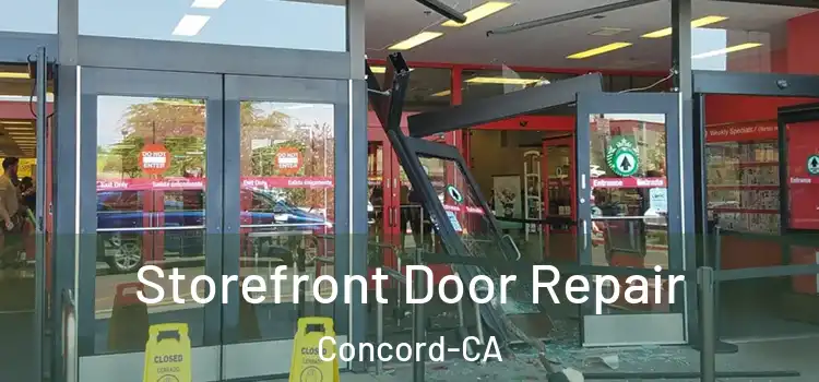  Storefront Door Repair Concord-CA